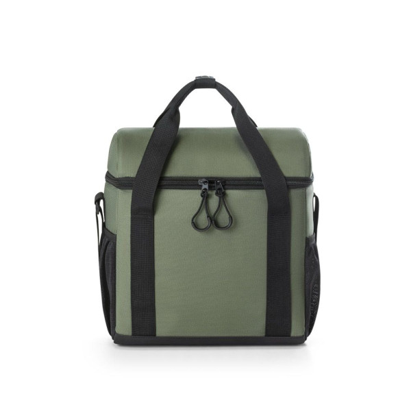Sac thermique rembourré en polyester recyclé 600D ripstop 11 L ROMA M - Accessoire publicitaire durable pour entreprises