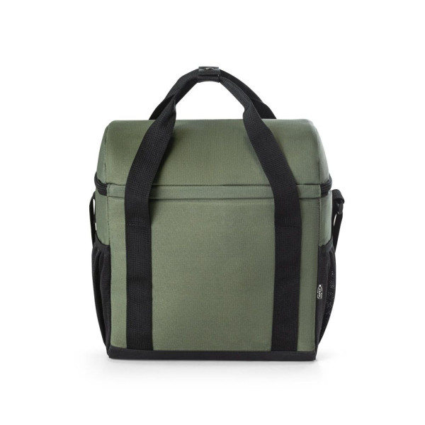 Sac thermique rembourré en polyester recyclé 600D ripstop 11 L ROMA M - Accessoire publicitaire durable pour entreprises