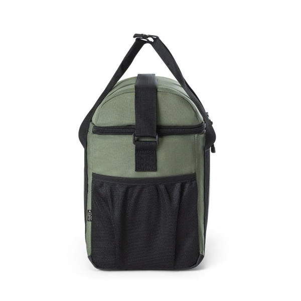 Sac thermique rembourré en polyester recyclé 600D ripstop 11 L ROMA M - Accessoire publicitaire durable pour entreprises