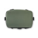 Sac thermique rembourré en polyester recyclé 600D ripstop 11 L ROMA M - Accessoire publicitaire durable pour entreprises
