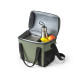 Sac thermique rembourré en polyester recyclé 600D ripstop 11 L ROMA M - Accessoire publicitaire durable pour entreprises