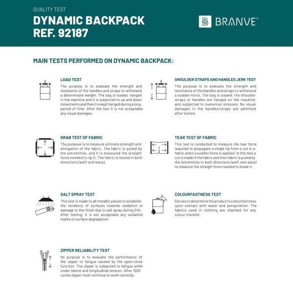 DYNAMIC BACKPACK II. Sac à dos 2 en 1 : sac à dos + sac isotherme