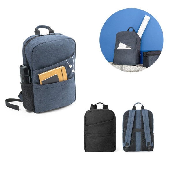 Sac à dos REPURPOSE BACKPACK en polyester recyclé pour ordinateur 15.6 pouces - BCM Goodies