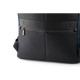 DIVERGENT BACKPACK I. Sac à dos pour ordinateur portable jusquà 15.6 en denim et PU