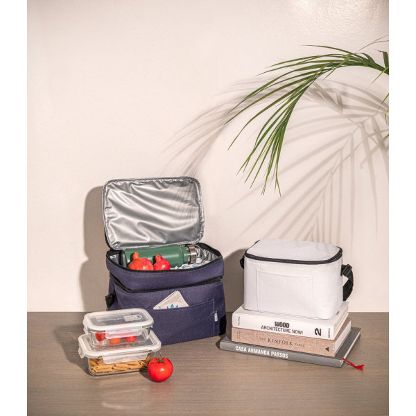 Sac thermique CANCUN en polyester recyclé 600D avec sangle réglable de 7 L - BCM Goodies
