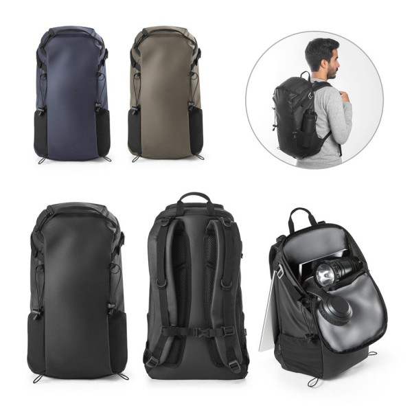 Sac à dos de randonnée ALASCA avec revêtement imperméable - BCM Goodies