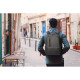 Sac à dos pour ordinateur portable RE-BOSTON en nylon recyclé 2Tone résistant à l'eau - BCM Goodies