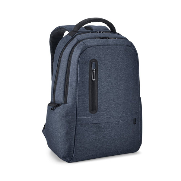 Sac à dos pour ordinateur portable RE-BOSTON en nylon recyclé 2Tone résistant à l'eau - BCM Goodies