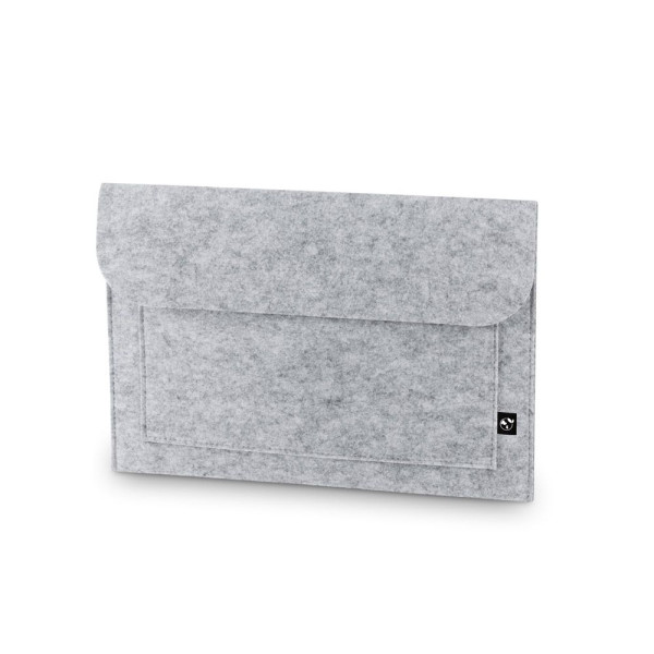 Sacoche pour ordinateur portable en feutrine recyclée (100% rPET) - FELPY SLEEVE - Bagagerie personnalisable - BCM Goodies