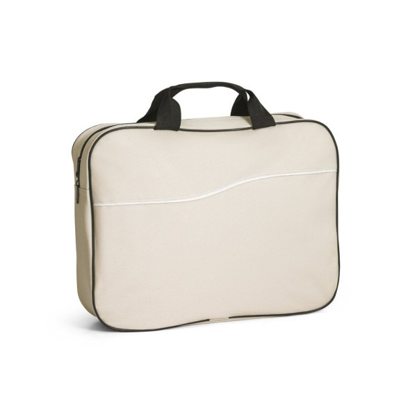 Sac de conférence personnalisable DOHA en polyester 600D - BCM Goodies
