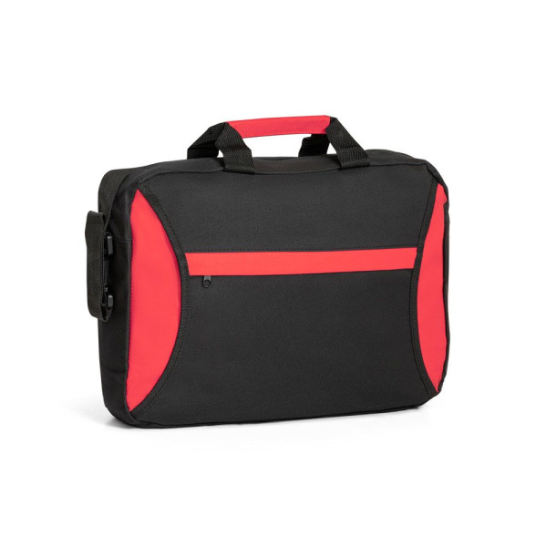 Porte-documents multifonction en polyester 600D SEOUL - Accessoire publicitaire pratique et polyvalent