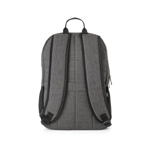 Sac à dos ordinateur en polyester recyclé 300D personnalisable - BCM Goodies