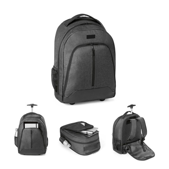 EINDHOVEN. Sac à dos trolley pour ordinateur portable 156 en polyester 600D