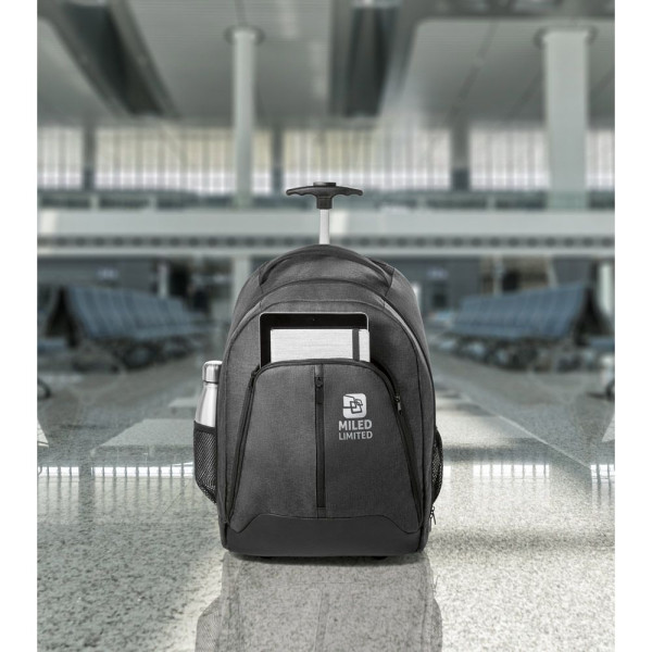 EINDHOVEN. Sac à dos trolley pour ordinateur portable 156 en polyester 600D