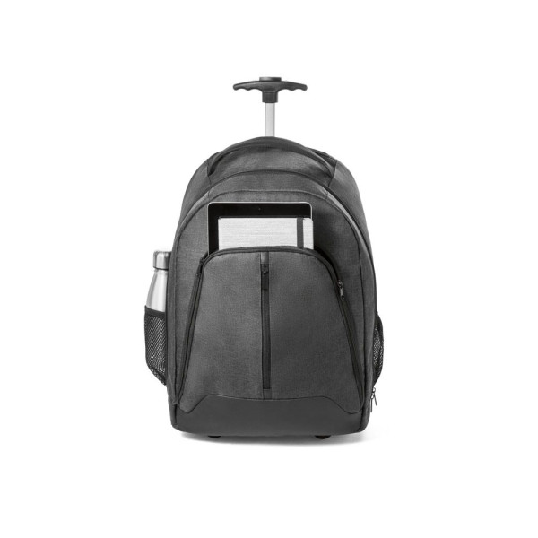 EINDHOVEN. Sac à dos trolley pour ordinateur portable 156 en polyester 600D