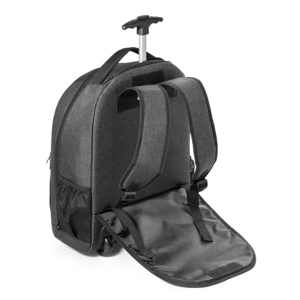 EINDHOVEN. Sac à dos trolley pour ordinateur portable 156 en polyester 600D