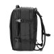DALLAS. Sac à dos de voyage en polyester 600D recyclé haute densité pour ordinateur portable de 17.3 pouces