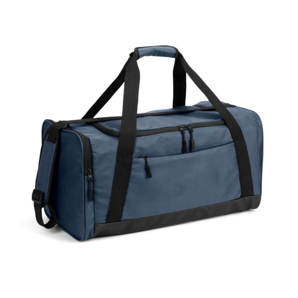 Sac de sport FARO en polyester recyclé haute densité 600D - Personnalisable avec logo - BCM Goodies