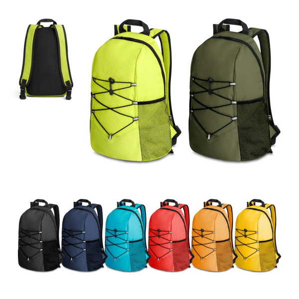 Sac à dos en polyester recyclé Turim - Accessoire publicitaire durable | BCM Goodies