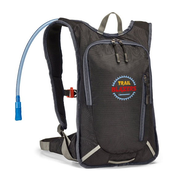 MOUNTI. Sac à dos de sport 420D avec réservoir deau 2 L