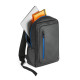 Sac à dos pour ordinateur portable 15" en polyester recyclé 600D - BCM Goodies