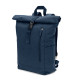 Sac à dos à enroulement en coton recyclé et polyester recyclé SAINT - Sac publicitaire durable et responsable - BCM Goodies