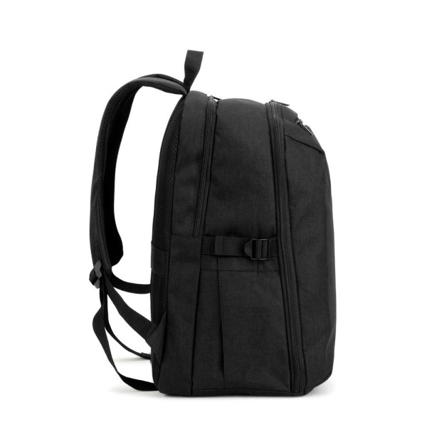 UDINE. Sac avec un compartiment à ouverture complète en polyester recyclé haute densité 300D 16 pouces