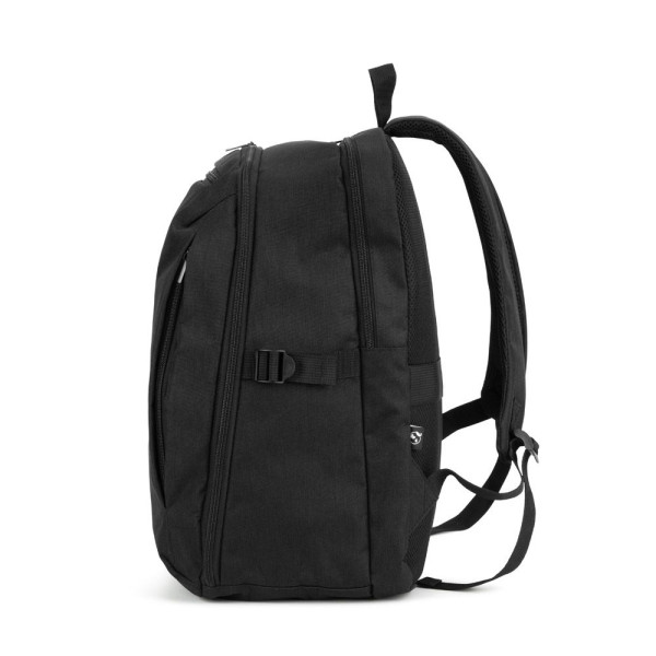 UDINE. Sac avec un compartiment à ouverture complète en polyester recyclé haute densité 300D 16 pouces