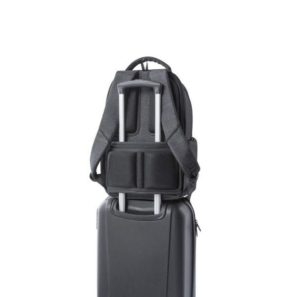 Sac à dos pour ordinateur portable 17 BOSTON en Nylon 2Tone imperméable - Accessoire professionnel personnalisable