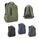 Sac à dos pour ordinateur portable 17 BOSTON en Nylon 2Tone imperméable - Accessoire professionnel personnalisable