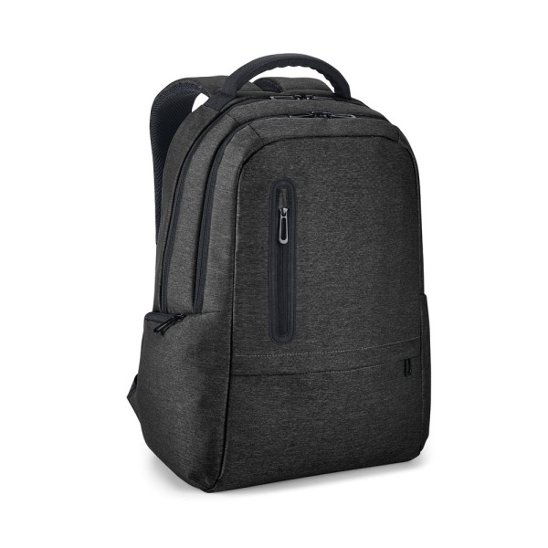 Sac à dos pour ordinateur portable 17 BOSTON en Nylon 2Tone imperméable - Accessoire professionnel personnalisable