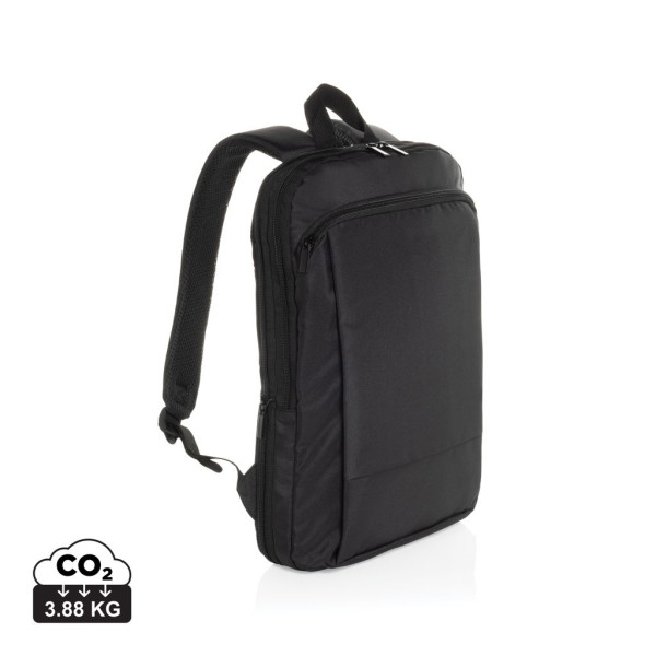 Sac à dos ordinateur 15,6 extensible en rPET Aware™ Flexpack - Accessoire professionnel durable et fonctionnel | BCM Goodies