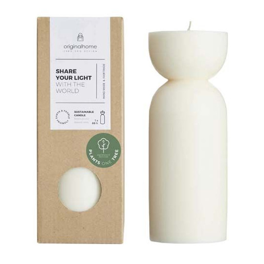 Bougie bio Originalhome en cire végétale pour entreprises responsables | BCM Goodies