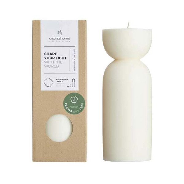 Bougie bio Originalhome en cire végétale pour entreprises responsables | BCM Goodies