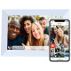 Cadre photo numérique 10 Prixton Prado Frameo avec Wi-Fi - 16 Go de stockage, écran IPS 10" Full HD 1 280 x 800, haut-parle