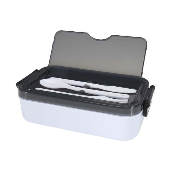 Lunch box et ensemble de couverts Snappy 1000 ml pour vos repas en déplacement - BCM Goodies