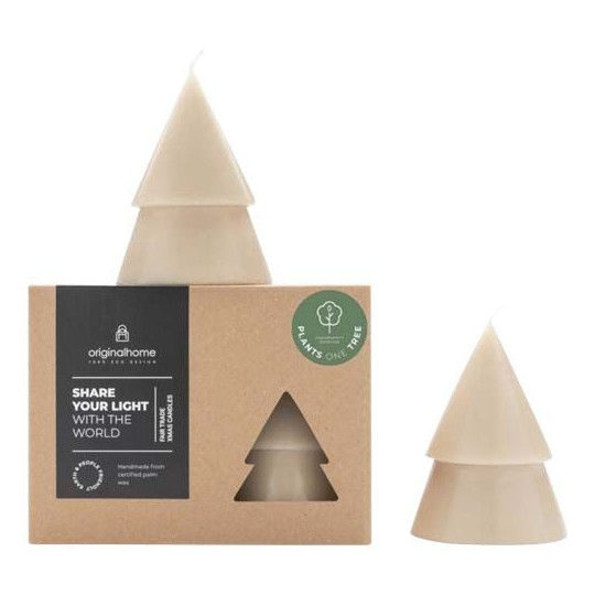 Bougie Originalhome format moyen - set de 2 pour Noël | BCM Goodies