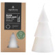 Bougie Originalhome grand format en forme d'arbre - Sans parfum et 100% naturelle - Cire de noyau certifiée - Durée de comb