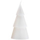 Bougie Originalhome grand format en forme d'arbre - Sans parfum et 100% naturelle - Cire de noyau certifiée - Durée de comb