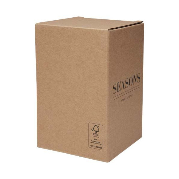 Lunch box Supo en acier inoxydable recyclé avec cuillère pliable - Personnalisable avec logo pour cadeaux d'entreprise et é