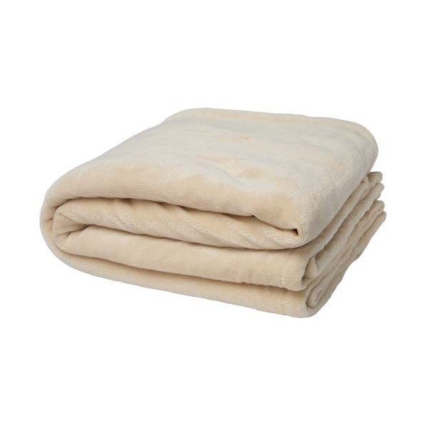 Couverture en polyester sherpa Ashen 100% recyclé GRS - Taille 126 x 152 cm