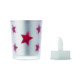Bougie LED en PP dans un support en verre - Cadeau publicitaire personnalisable - BCM Goodies