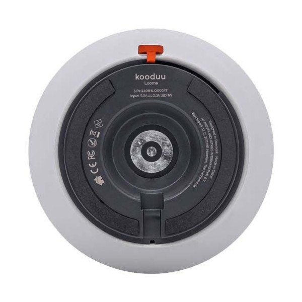 Lampe de table portable Kooduu Loome - Ambiance chaleureuse et pratique - Idéal pour les cadeaux d'entreprise - Personnalis