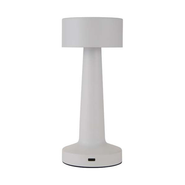 Lampe de table Aludra rechargeable avec 3 modes d'éclairage - BCM Goodies