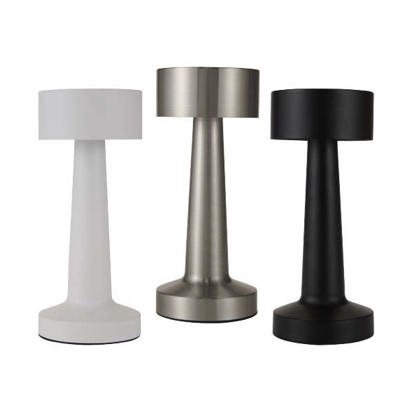 Lampe de table Aludra rechargeable avec 3 modes d'éclairage - BCM Goodies