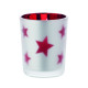 Bougie LED en PP dans un support en verre - Cadeau publicitaire personnalisable - BCM Goodies