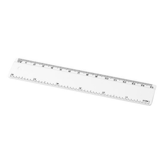 Règle Refari 15 cm en plastique recyclé - Mesure écologique et durable