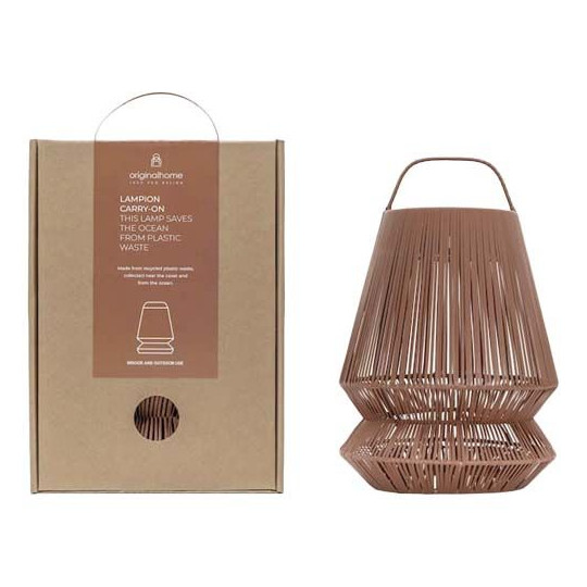 Lampion écoresponsable en plastique recyclé pour intérieur/extérieur - BCM Goodies