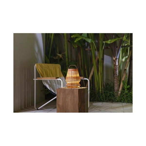 Lampion écoresponsable en plastique recyclé pour intérieur/extérieur - BCM Goodies