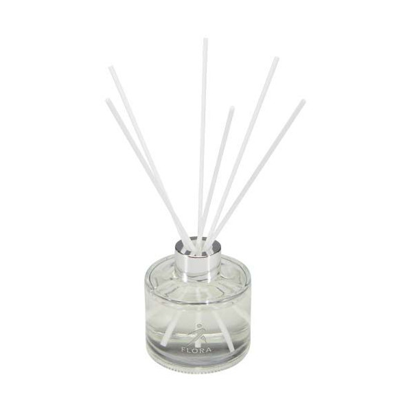 Diffuseur de parfum Elowen 100 ml avec bâtonnet - Pin ou Jasmin - Personnalisable pour entreprise